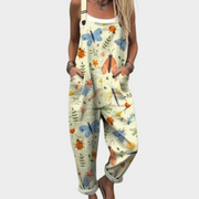 Overol estampado ultra cómodo para un look moderno y diario