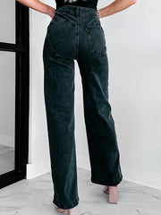 JEANS CON DETALLES DE STRASS