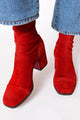 Ava | Botines Elegantes con Tacón Cuadrado