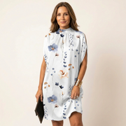 Amie - Vestido suave hasta la rodilla para mujer