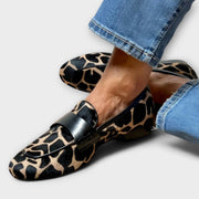 Léonie™ | Mocasín Leopardo