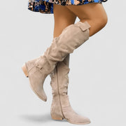 Beatrice | Botas Altas de Gamuza