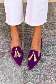 Portia - Mocasines con flecos boho