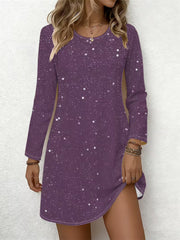 Estela™ | Vestido de Brillo Elegante