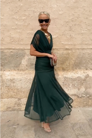 Vestido Luisa Escote en V