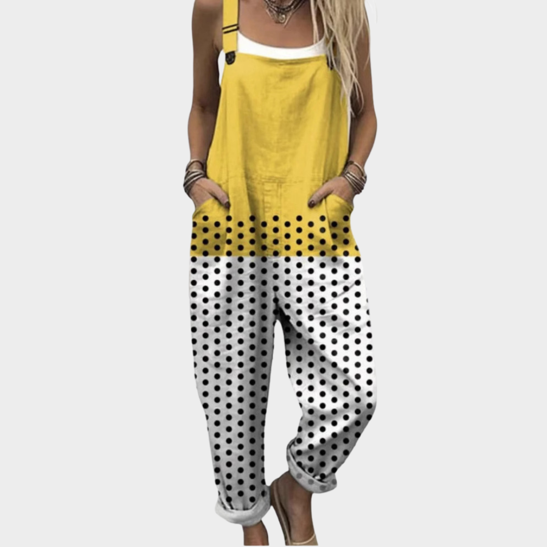 Overol estampado elegante y cómodo