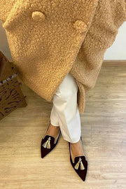 Portia - Mocasines con flecos boho