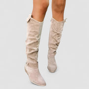 Beatrice | Botas Altas de Gamuza