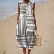 Vestido de verano cómodo sin mangas