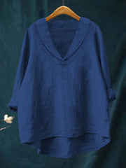 Samantha | Blusa de lino elegante para el verano