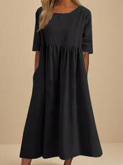 Minea - Vestido de Algodón Transpirable