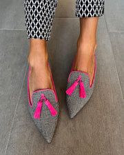 Betty - Mocasines chic de punta