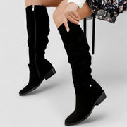 Beatrice | Botas Altas de Gamuza