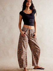 JEANS BALLOON ANIMAL PRINT