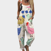 Peto estampado ultracómodo – look a la moda para el día a día