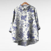 Clara | Blusa de lino