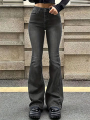 Violette vaqueros acampanados