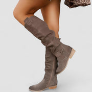 Beatrice | Botas Altas de Gamuza