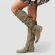 Beatrice | Botas Altas de Gamuza