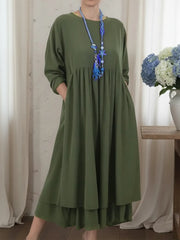 Melvaria | Vestido Midi Relajado