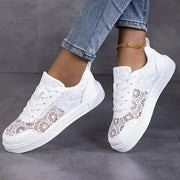 Dentelle | Tenis de Encaje Floral