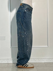 JEANS BALLOON CON EFECTO BRILLO