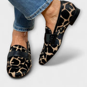Sofia | Mocasines de Leopardo Elegantes