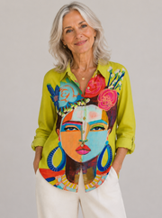 Amelia | Blusa de lino