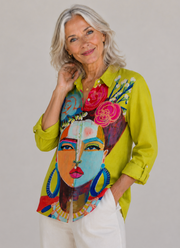 Amelia | Blusa de lino