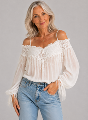Blusa Ibiza con flecos