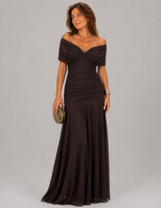 Alondra™ | Vestido Largo Floral con Escote en V