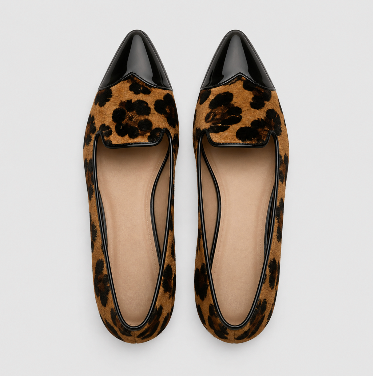 Avera – Loafers con estampado de leopardo
