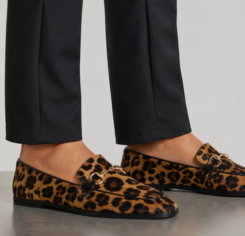 Adrianna – Loafer atrevido de leopardo