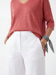 Julia | Blusa con escote en V