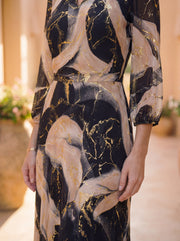 Vestido Gasa Estampado