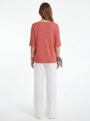 Julia | Blusa con escote en V