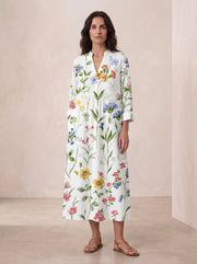 Vestido de verano estampado favorecedor