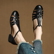 Solene | Flats Ortopédicas de Piel