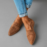 Elena | Mocasines de Gamuza Suave
