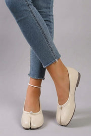 Elena | Flats Tabi de Piel Suave