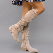 Beatrice | Botas Altas de Gamuza