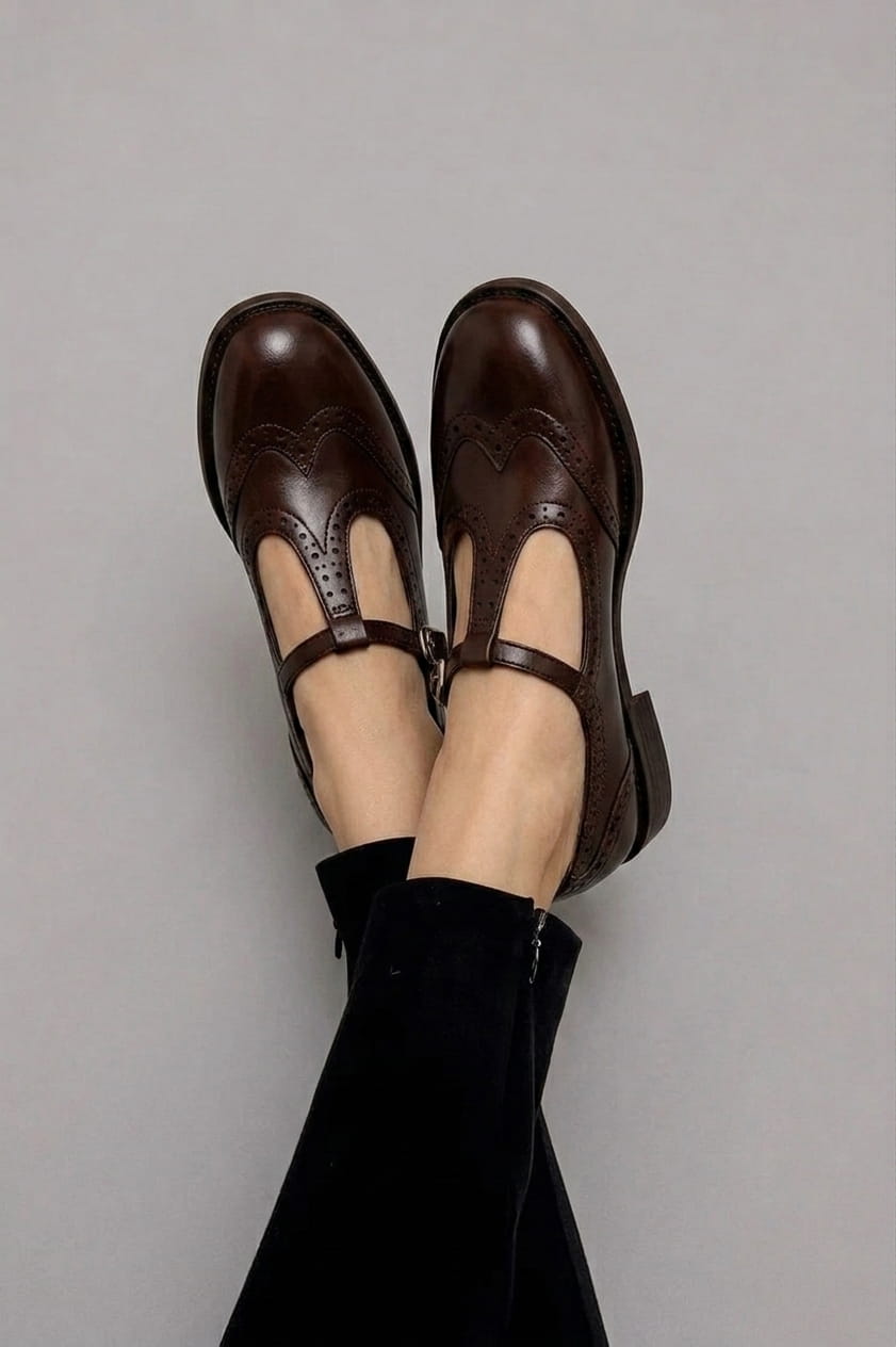 Sarah | Mary Jane Elegantes con Correa en T