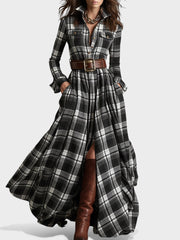 Elena | Camisa Vestido Clásico Elegante
