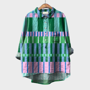 Ámbar | Blusa de lino elegante de verano