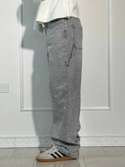 JEANS BALLOON CON EFECTO BRILLO