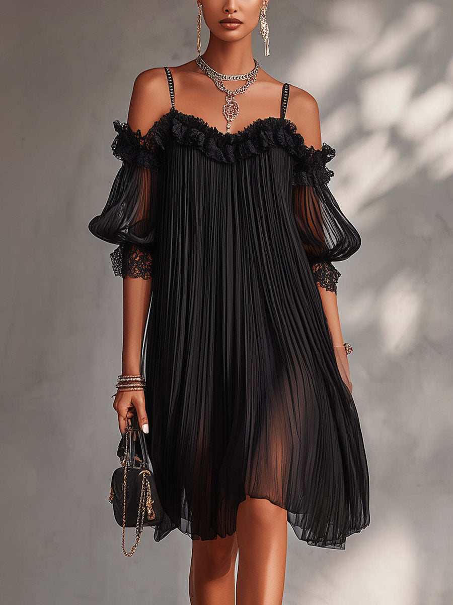 Aurore | Vestido largo de muselina con cuello en V