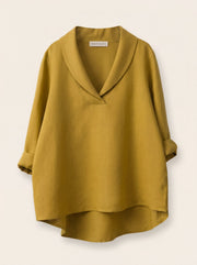 Samantha | Blusa de lino elegante para el verano