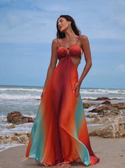 Vestido maxi Solaria