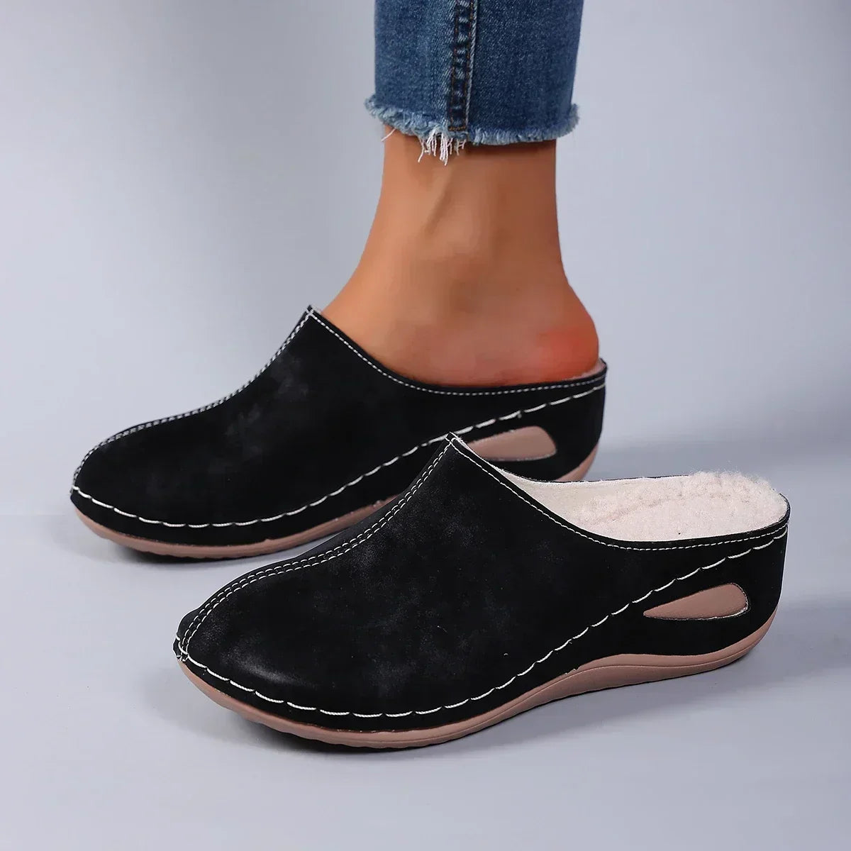 Elena | Pantuflas Ortopédicas Calientitas para Diario