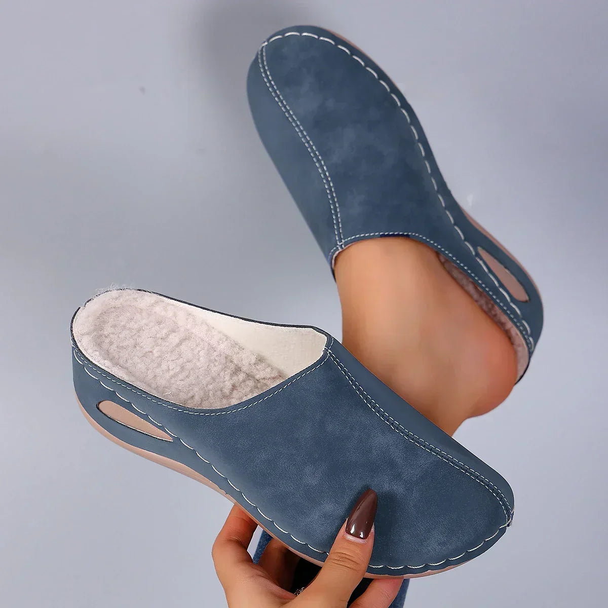 Elena | Pantuflas Ortopédicas Calientitas para Diario